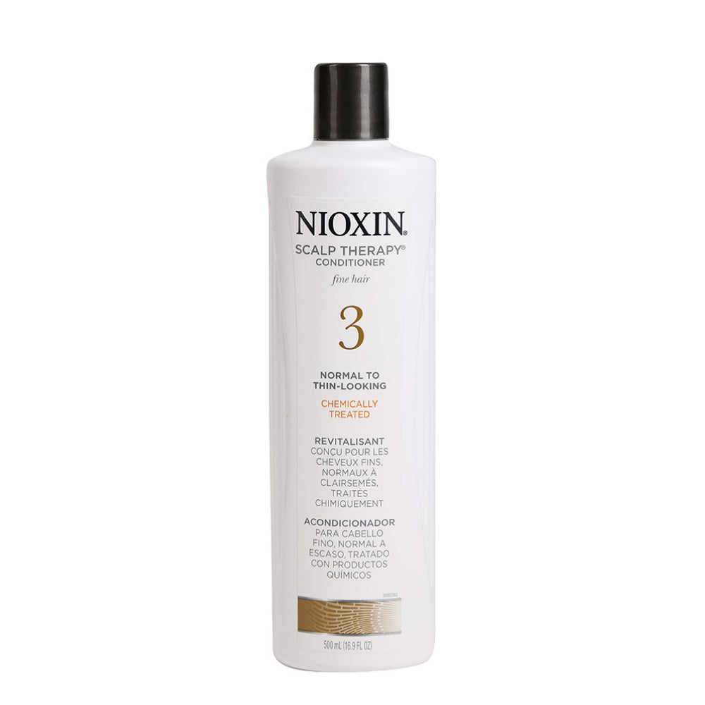 NIOXIN - Revitalisant cheveux + cuir chevelu Système 3 - Pour cheveux colorés avec chute modérée