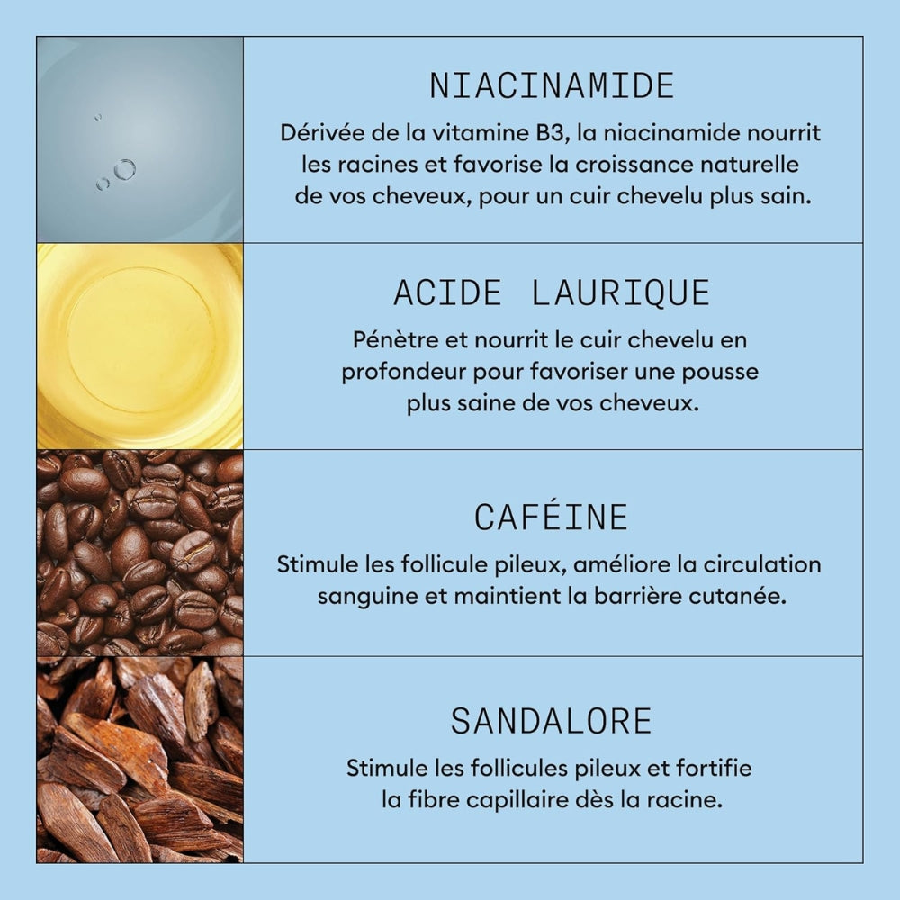 Sérum anti-amincissant "Ultimate Power Serum" améliore la résistance - Réduit la perte des cheveux tout en épaississant (70ml/2.3oz)