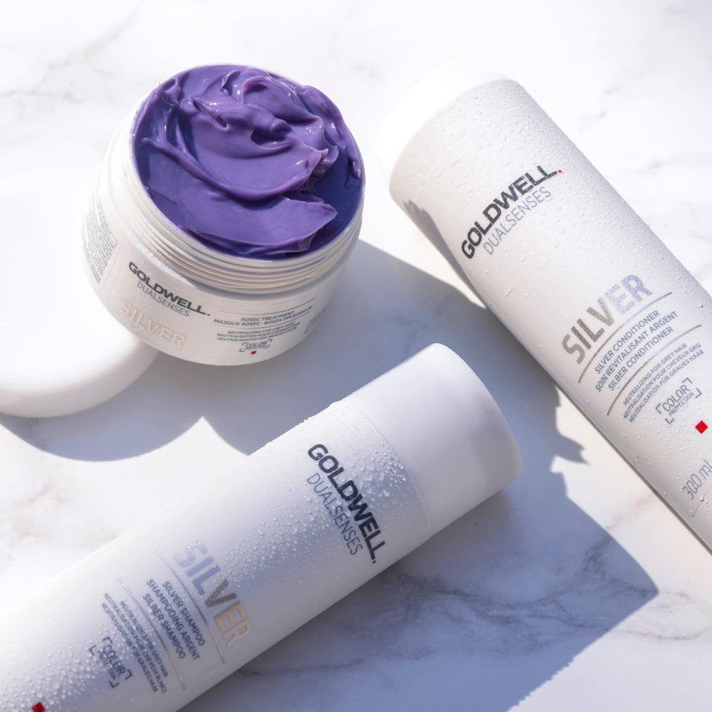 Shampoing argent "Dualsenses Silver" - Pour les cheveux blancs (300ml/10.14oz)