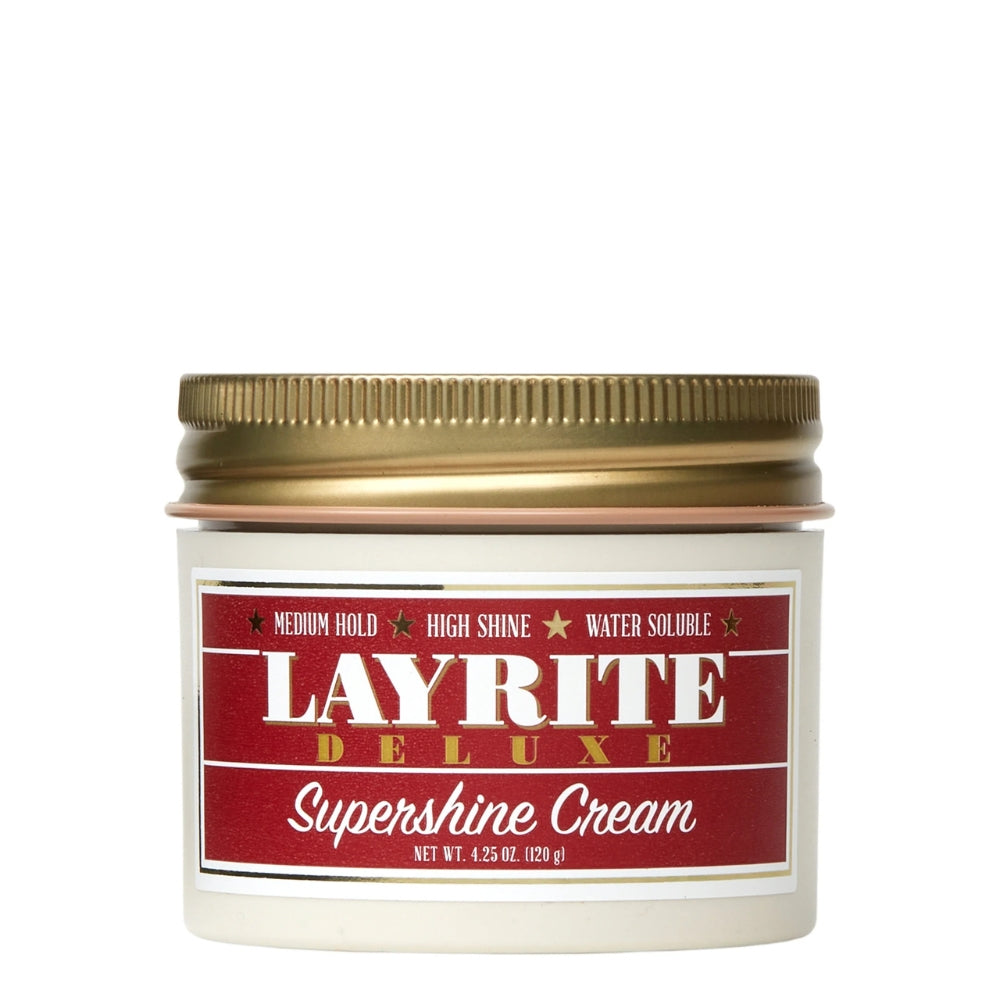 Crème "Supershine Cream" - Tenue moyenne, brillance élevé