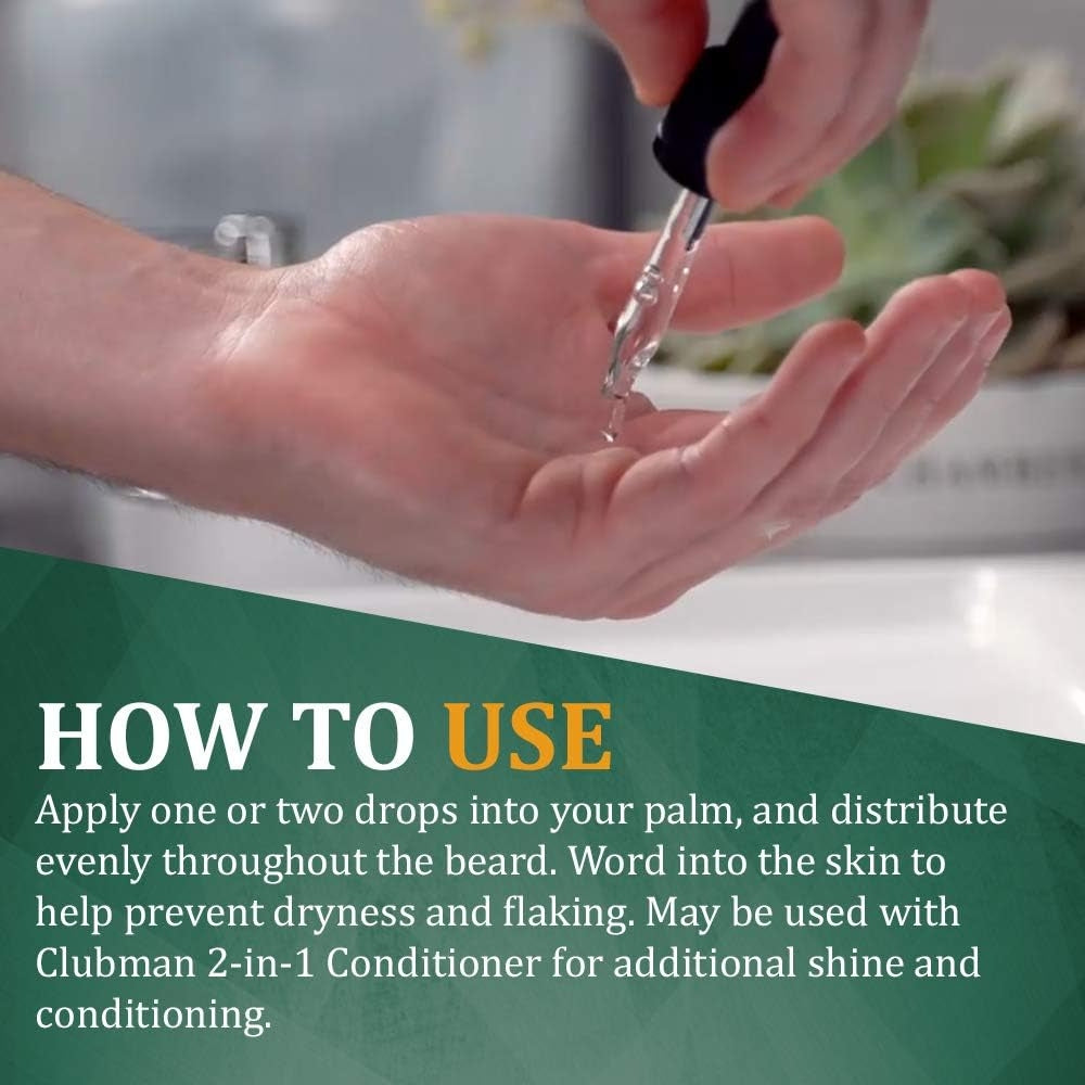 Beard Oil - Balanced Moisture for Facial Hair & Skin (30ml/1.0oz)