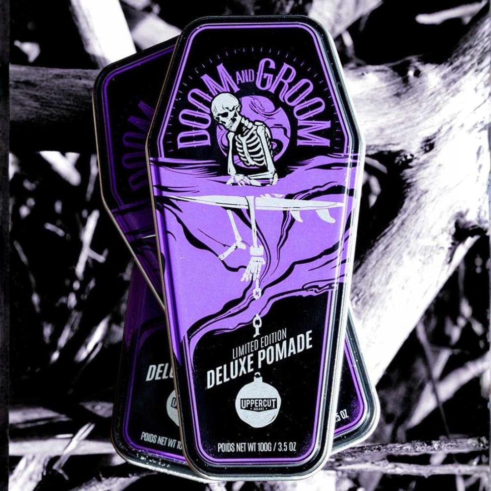 Pommade Deluxe édition limité "Doom & Groom" - Tenue forte et brillance élevé (120g/4.2oz)