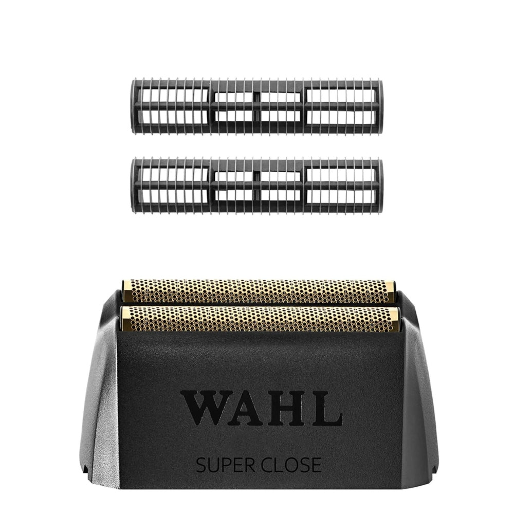 WAHL Professional - Grille et lames de coupe de remplacement "Super Close" or #55594 - Pour rasoir Vanish Shaver 5 Star Modèle No. 55595
