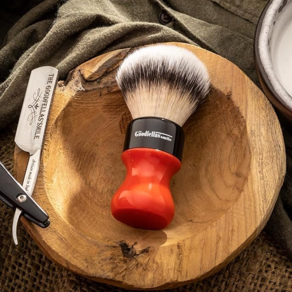 Blaireau "Red Evil Synthetic Shaving Brush" - Large (26mm/1.02")