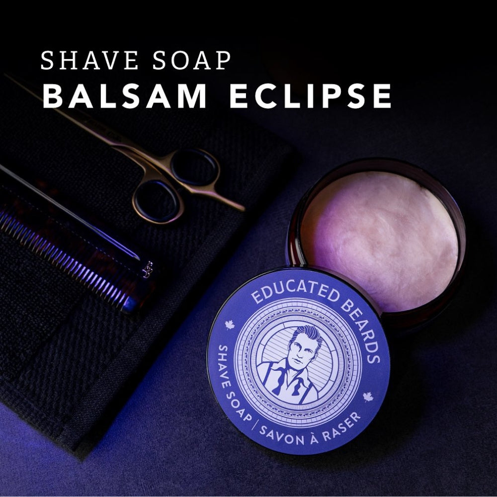 Educated Beards - Savon à rasaer "Balsam Eclipse" (114g/4.0oz)