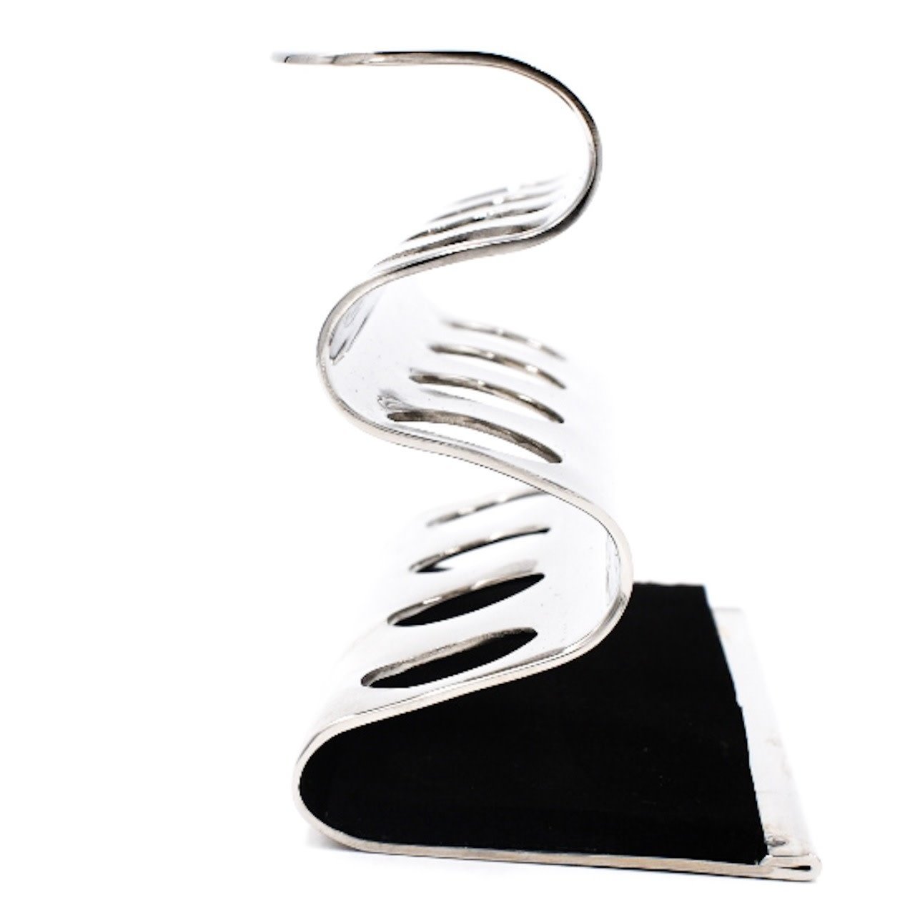 Support en métal pour 4 rasoir de sécurités - Chromé