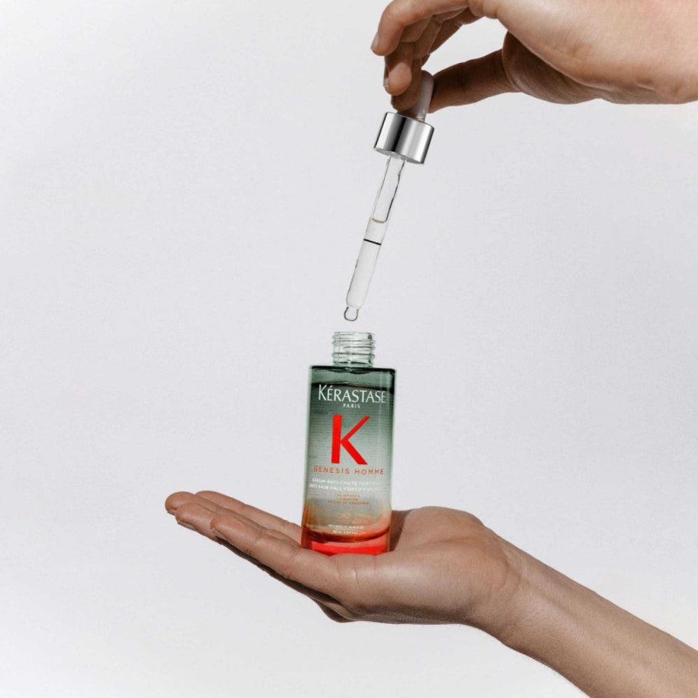 Kérastase Paris - Sérum anti-chute fortifiant Genesis Homme - Pour cheveux affaiblis, tendance à s'affiner (90ml/3.04oz)