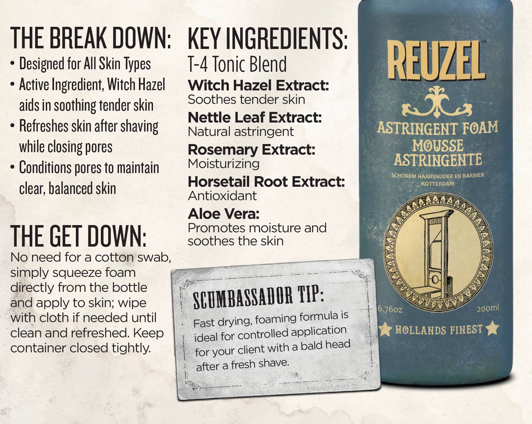 Mousse Astringente (200ml/6.76oz)