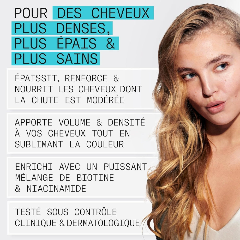 Trio shampoing, revitalisant et traitement pour cheveux et cuir chevelu Système 3 - Pour cheveux colorés avec chute modérée (2x 300ml/10.1oz, 1x 100ml/3.38oz)