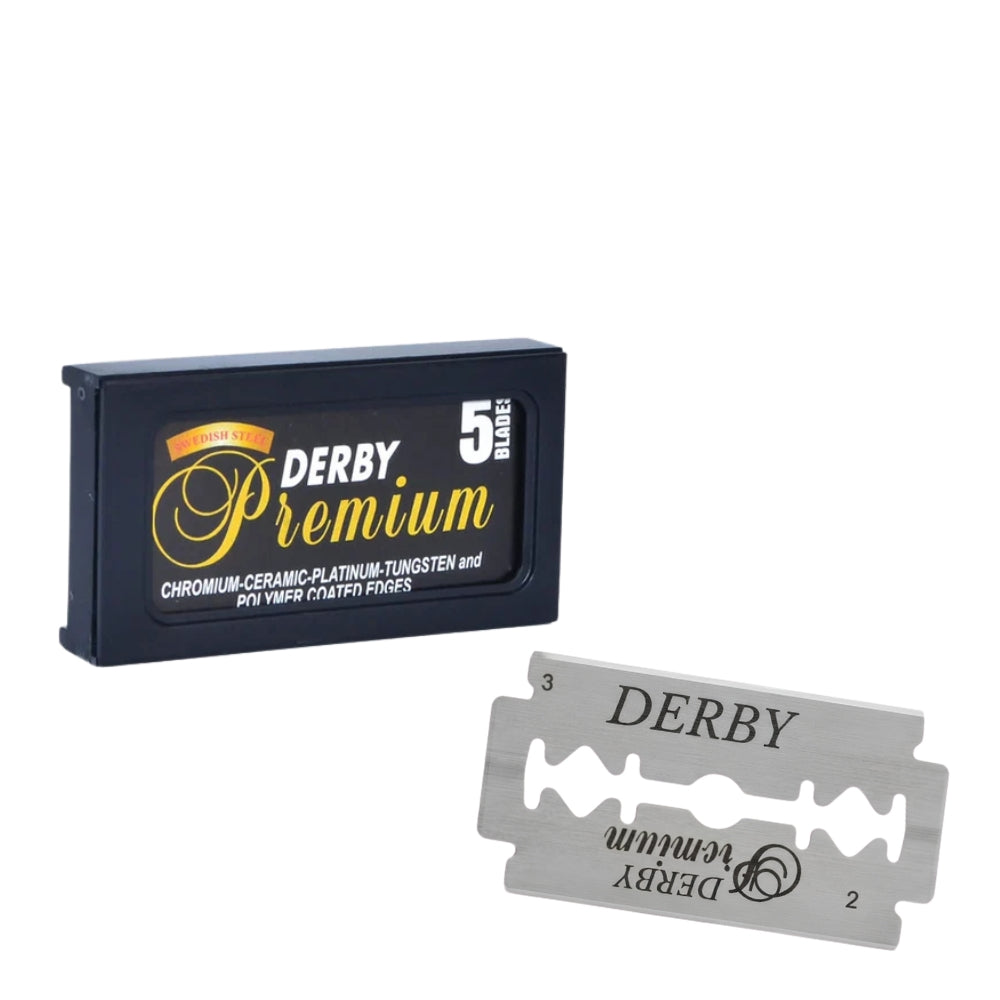 Derby - Premium Double Edge Razor Blades (5 Blades)