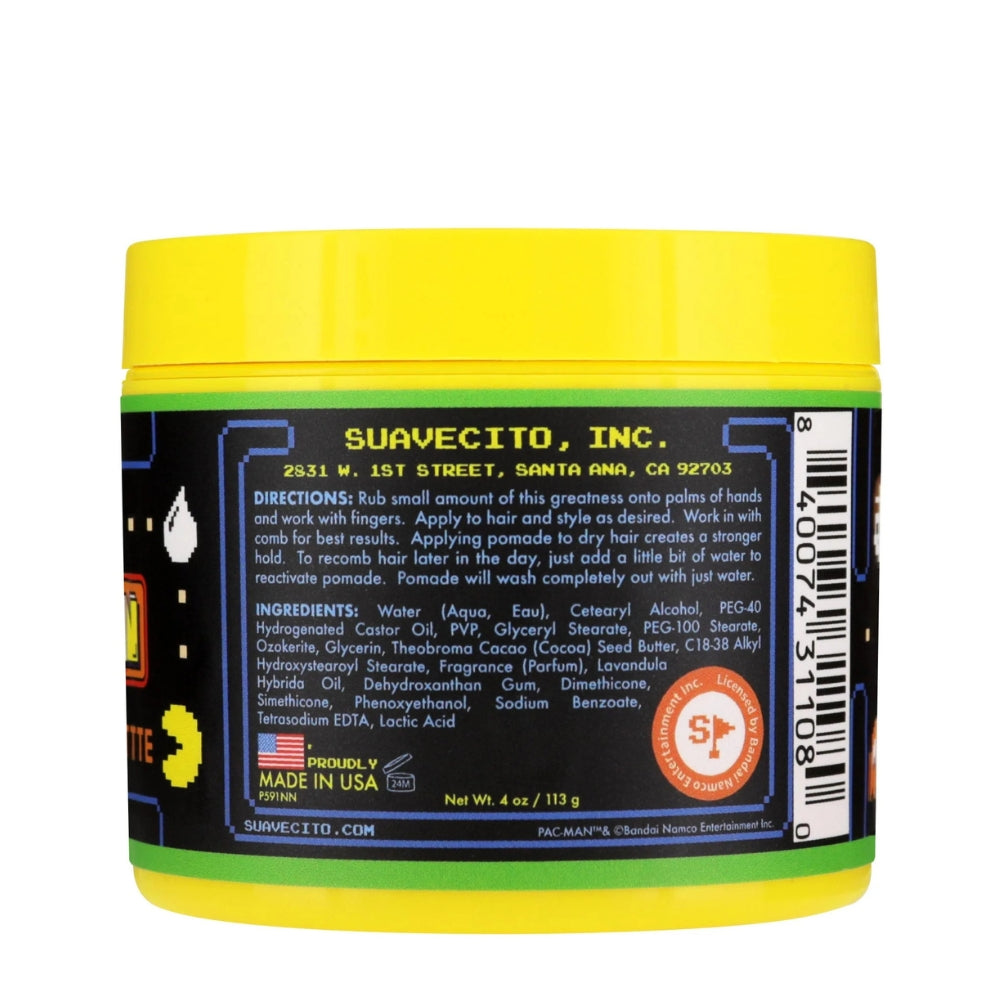 X Pac-Man - Pommade d'argile "Matte Pomade" Édition Power Up Punch - Tenue moyenne, fini mat (113ml/4.0oz)