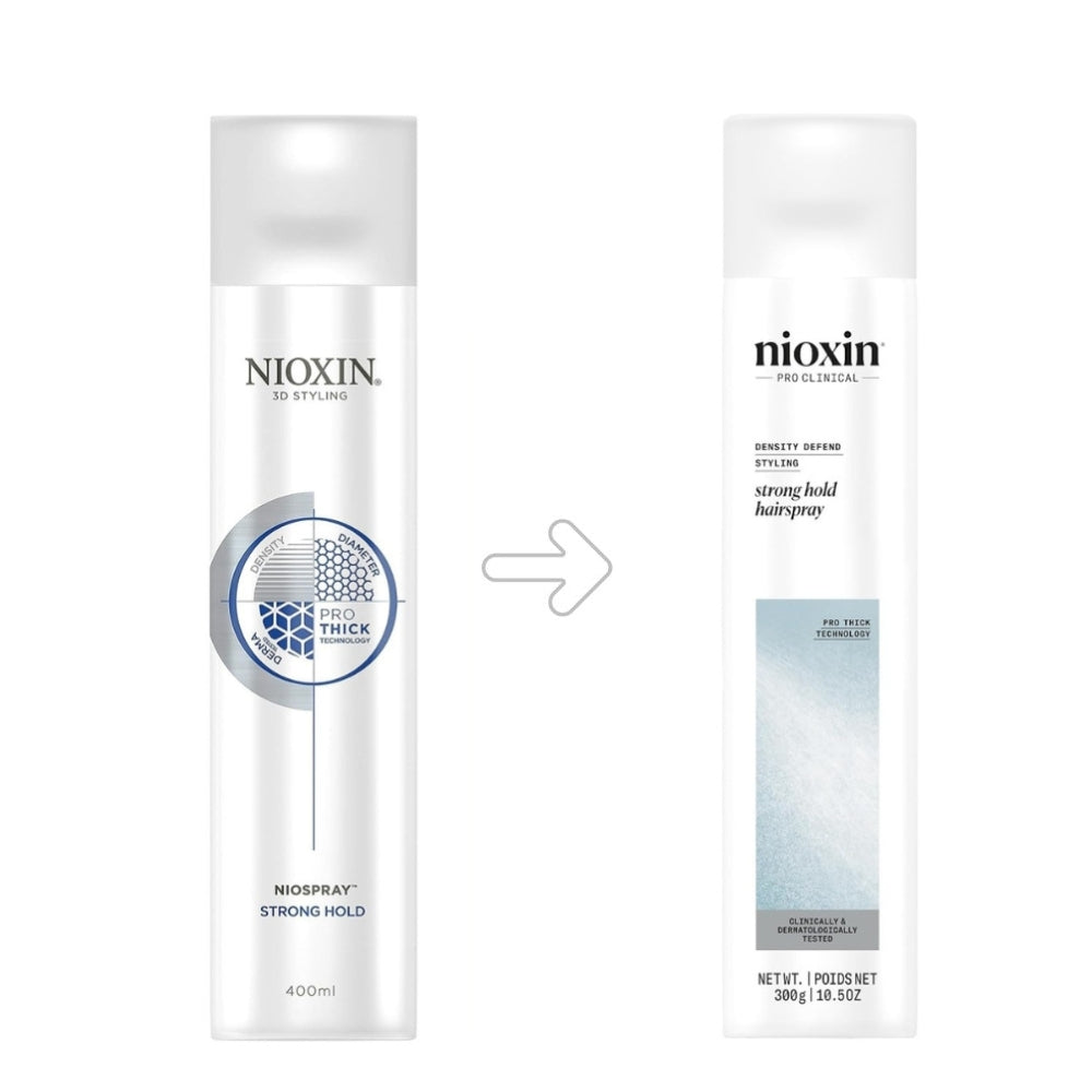 Density Defend Styling Strong Hold Hairspray - For Longer Lasting end Looks (300ml/10.5oz)