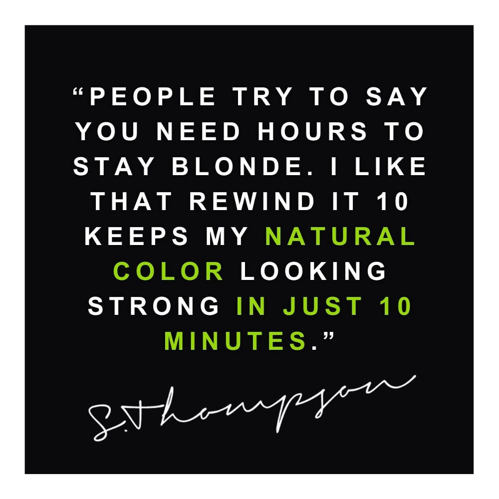 Coloration solution couleurs pour les cheveux - Blond moyen