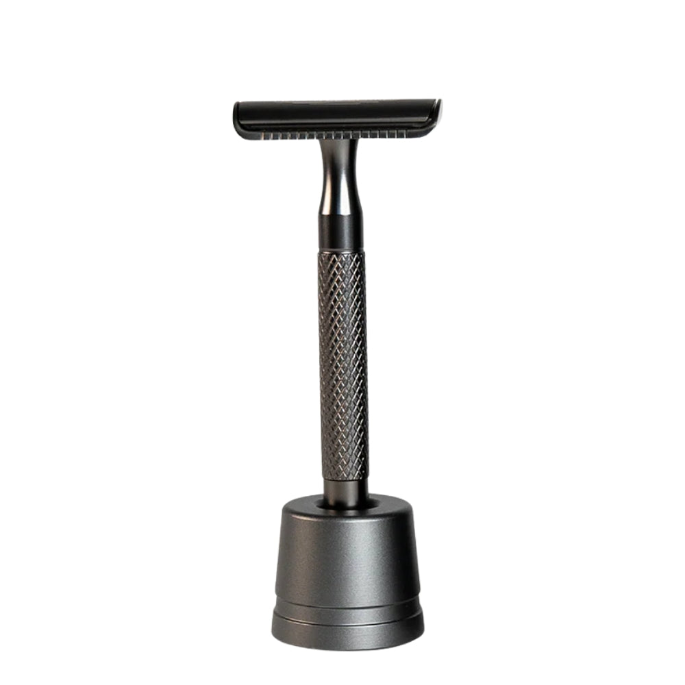 Rasoir de sûreté avec support et 10 lames