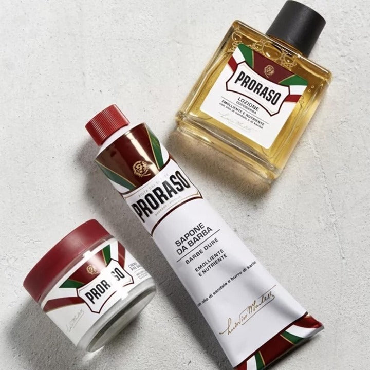 Lotion après-rasage à l'huile de bois de santal et au beurre de karité (100ml/3.6oz)