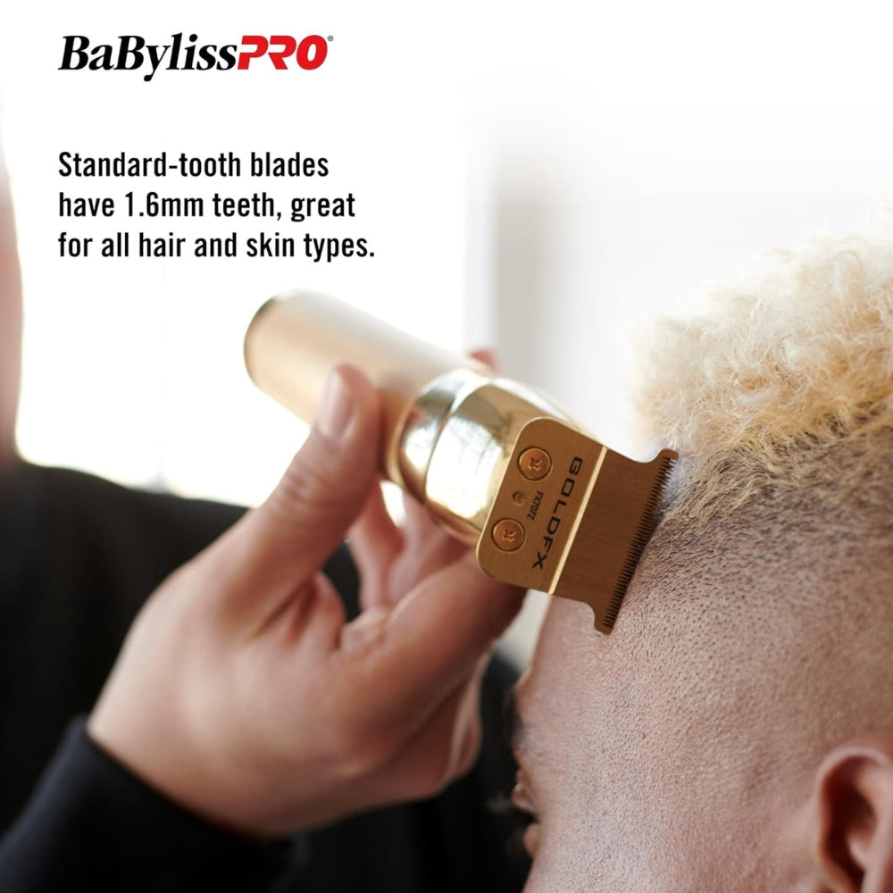 Lame de rechange pour tondeuse FX787 extra-plate réglable à zéro "FX707Z" DLC/Titanium - Or