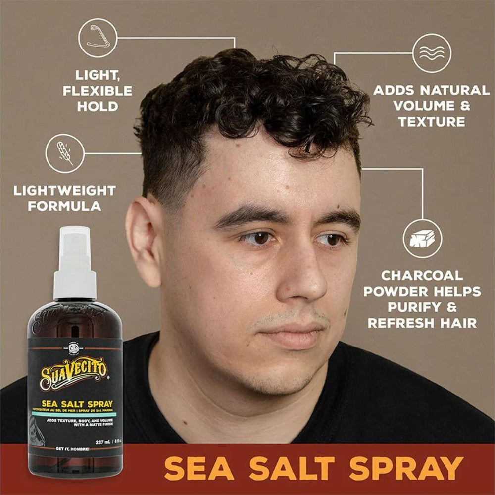Sea Salt Spray - Adds Texture, Body and Volume, Matte Finish (237ml/8.0oz)