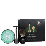 Ensemble de rasage "Peppermint Cedarwood Shave Kit" - 5 Pièces