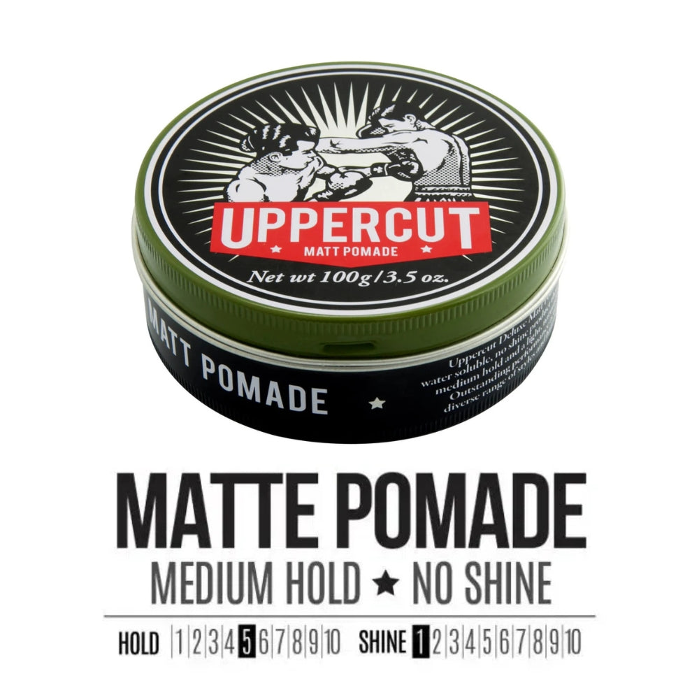 Uppercut Deluxe - Duo pommade matte et nettoyant 3 en 1 "Matte & 3 In 1" (100g/3.5oz, 240ml/8.1oz)