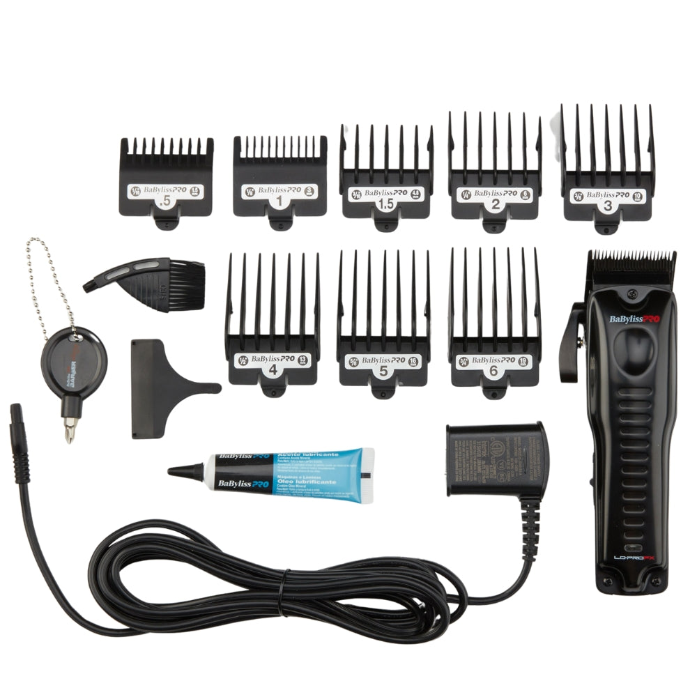 Tondeuse haute performance à profile bas LO-PROFX "FX825" - Noir