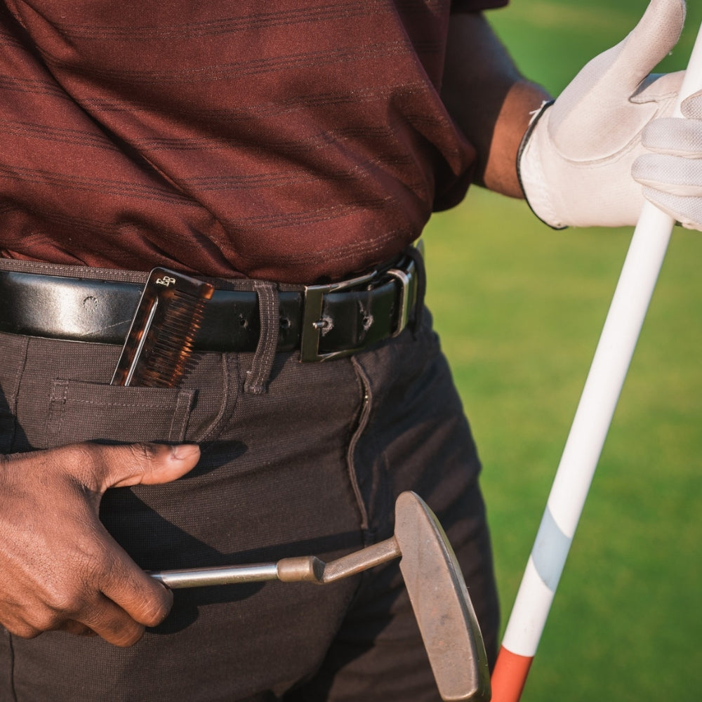 Peigne à barbe en acétate de cellulose (12.7cm/5.5")