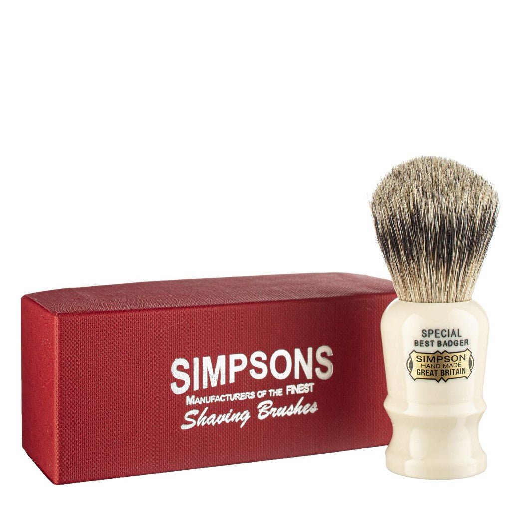 Blaireau - Special S1 ''Best Badger'' Ivoire - Petit (18mm/0,71'')