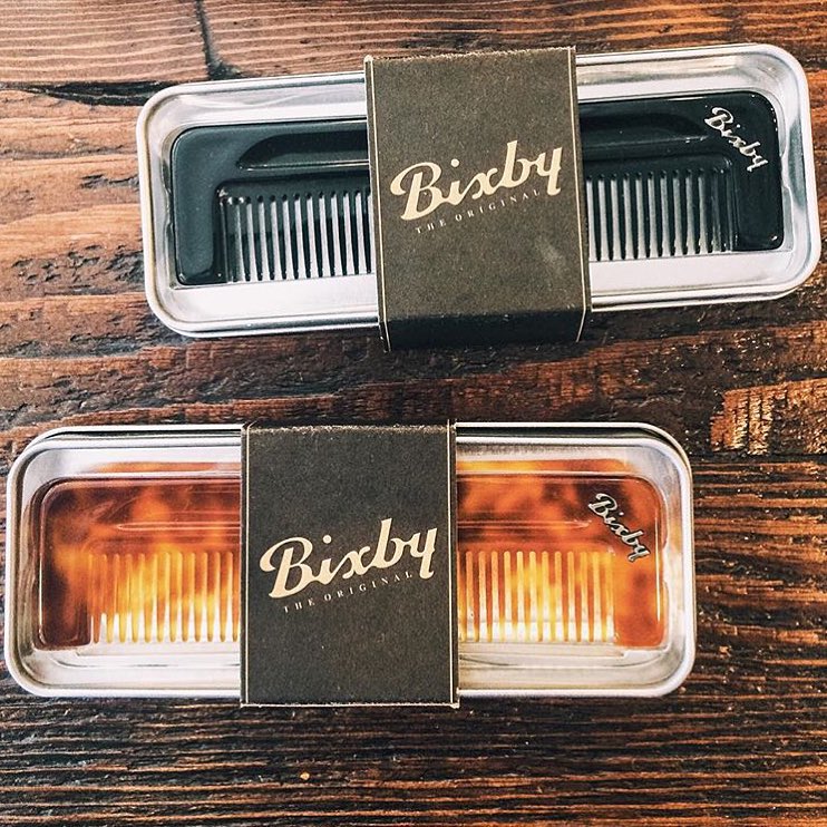 Fine Tooth Comb 1,3mm Head Gap (133mm/5.24") - Amber