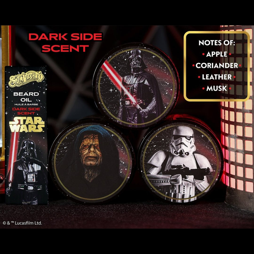 X Star Wars - Huile à barbe "Premium Blends Beard Oil" Édition Dark Side Scent (30ml/1.0oz)