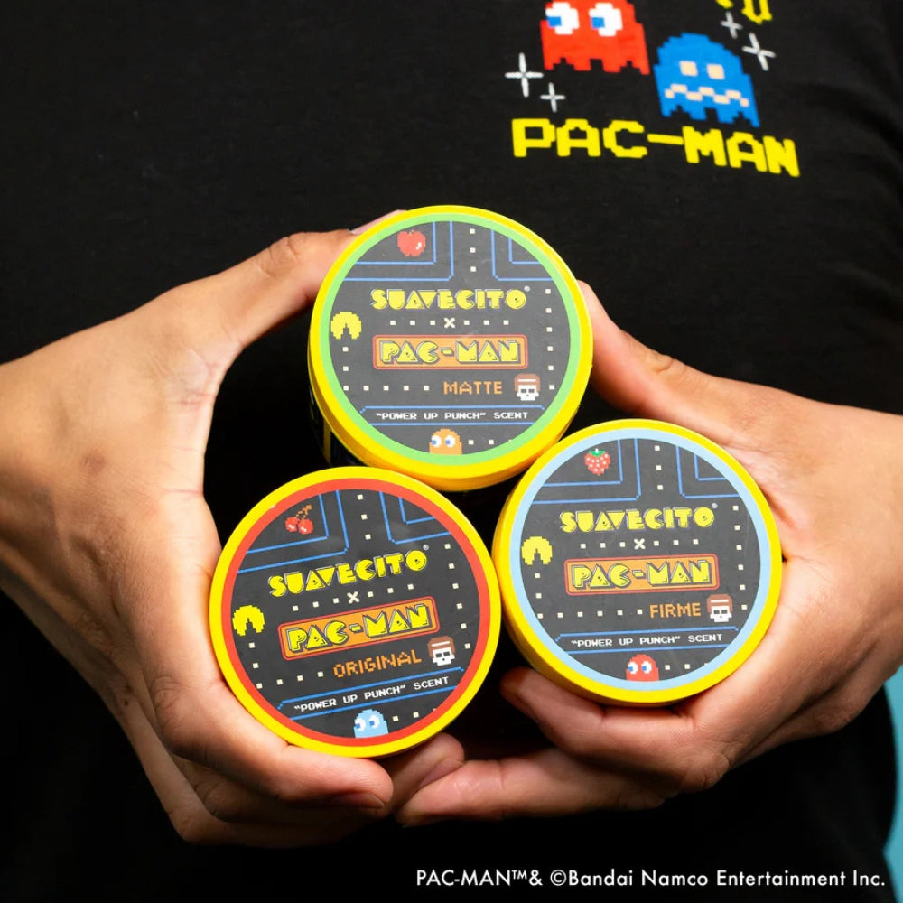 X Pac-Man - Pommade "Firm Strong Hold" Édition Power Up Punch - Tenue extra forte brillance moyenne (113ml/4.0oz)