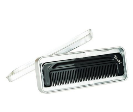 Peigne à dents fines 1,3mm d'espacement (133mm/5.24") - Noir