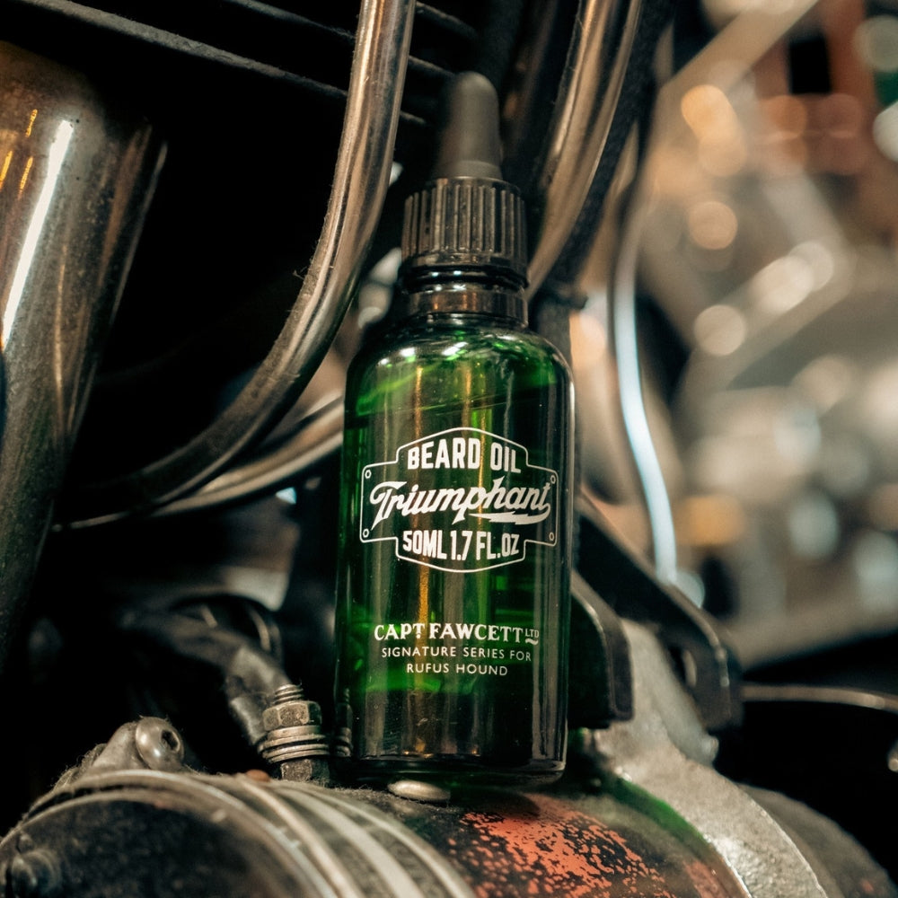 Huile à barbe Triumphant par Rufus Hound's (50ml/1.7oz)