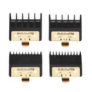 Ensemble de 4 guides de coupe pour tondeuse de finition "FXPTG Premium Trimmer Guard" - Convient à tous les modèles FX797, FX787, FX726 et à la plupart des lames de coupe à 2 trous.