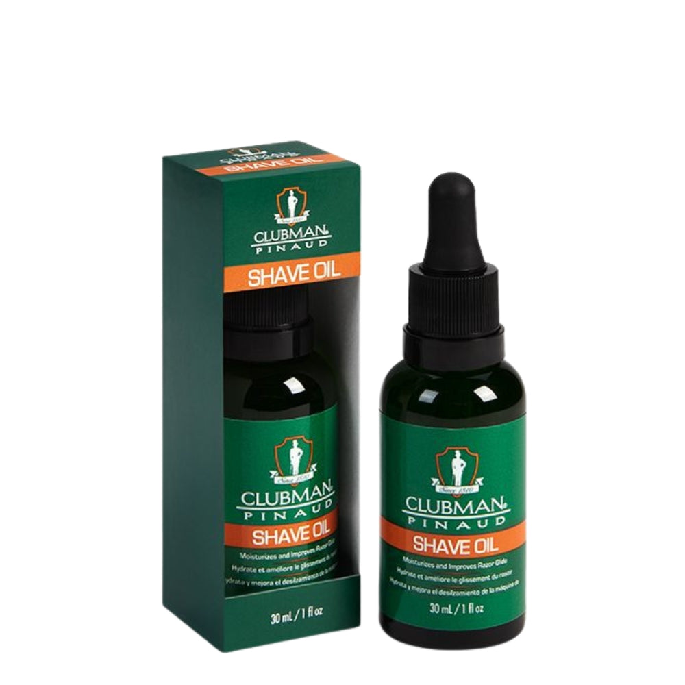 Huile à raser - Hydrate et améliore le glissement du rasoir (30ml/1.0oz)