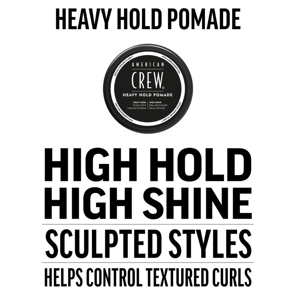 Pommade "Heavy Hold Pomade" - Tenue très forte et brillance élevé (85g/3.0oz)