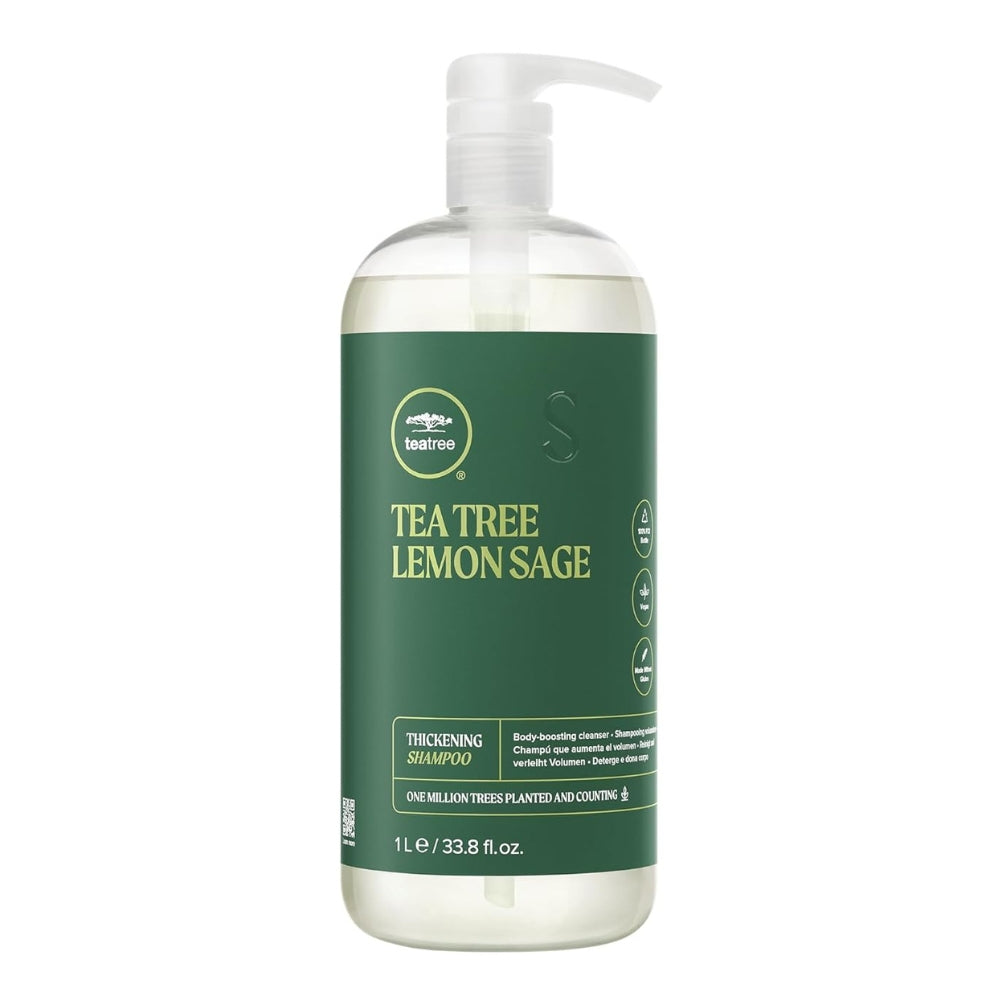 Lemon Sage Thickening Shampoo - Energizing Body Builder