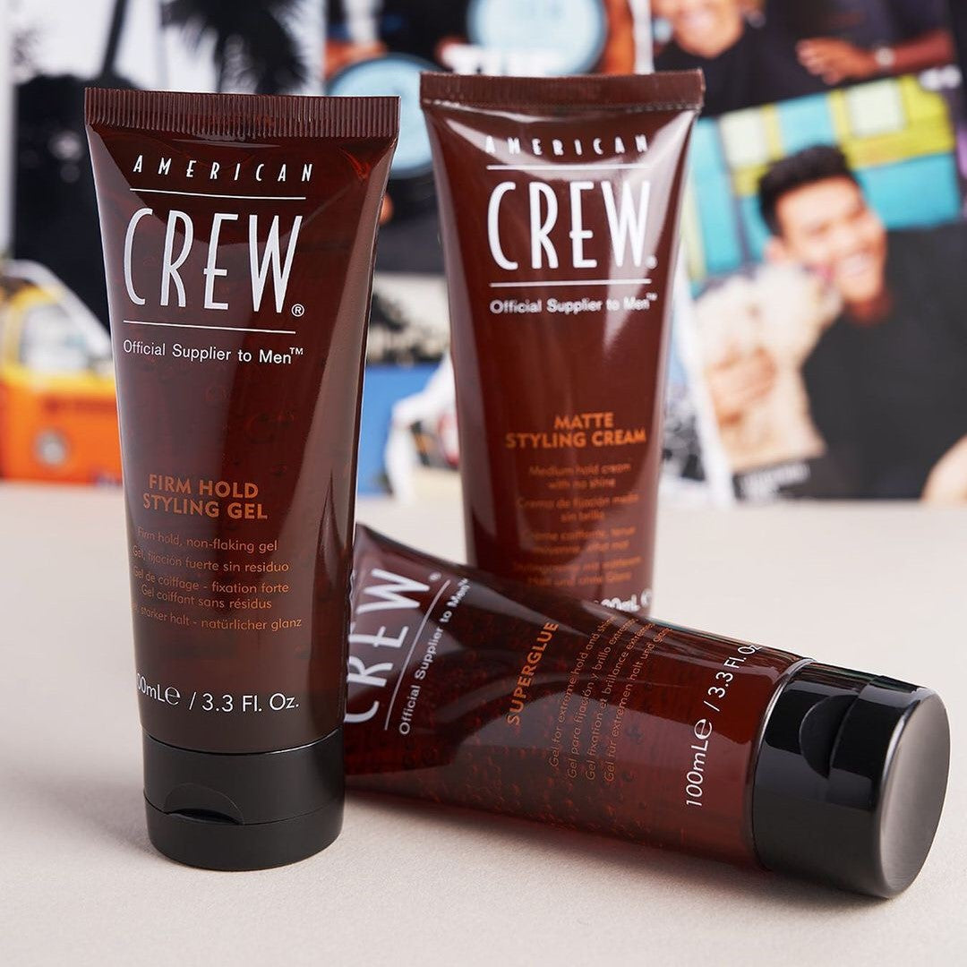 American Crew - Gel coiffant "Firm Hold Styling Gel" - Tenue forte brillance élevé