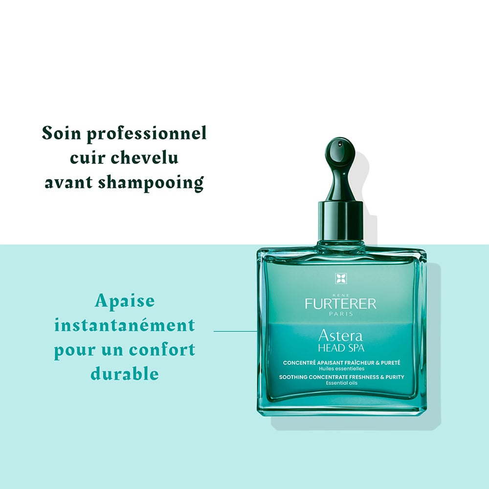 Concentré apaisant fraîcheur et pureté "Astera Head Spa" - Soin du cuir chevelu avant shampoing  (50ml/1.69oz)