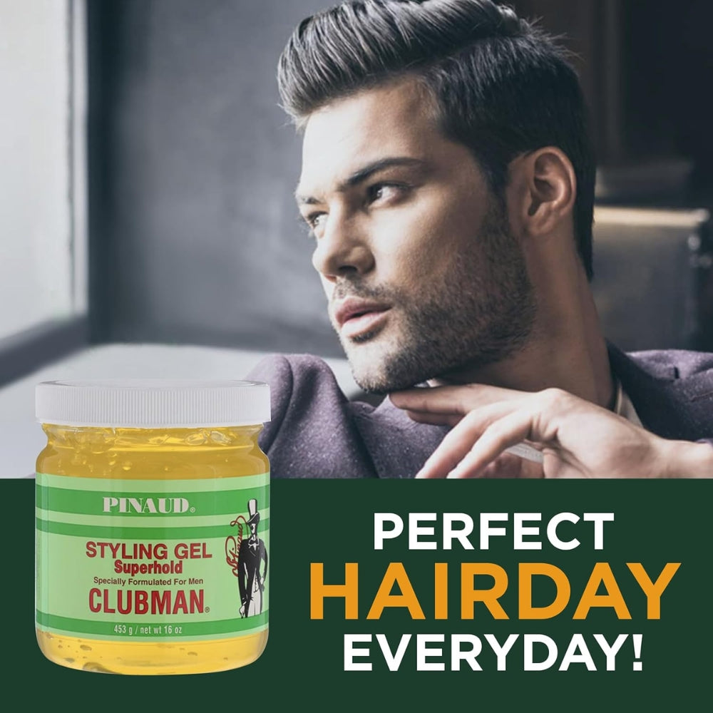 Gel coiffant "Super Hold" - Tenue très forte (453g/16.0oz)