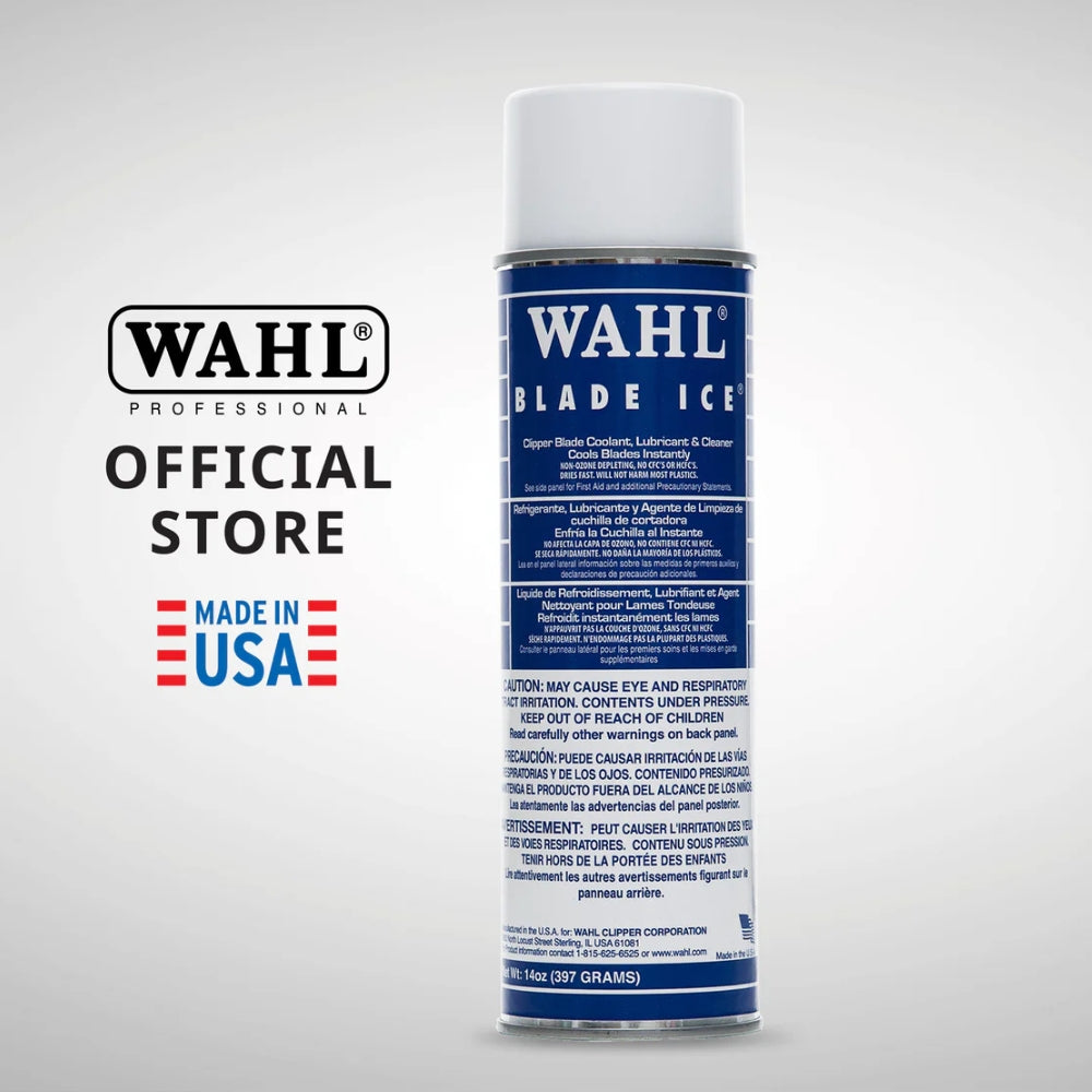 Liquide de refroidissement, lubrifiant et agent nettoyant pour lames de tondeuses "Blade Ice" (397g/14.0oz)