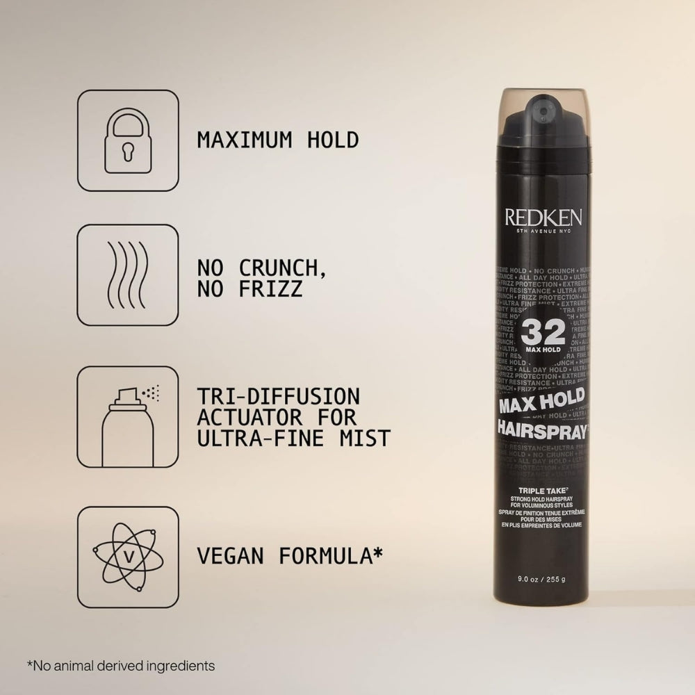 Triple Take 32 Max Hold Hairspray (275ml/9.0oz)