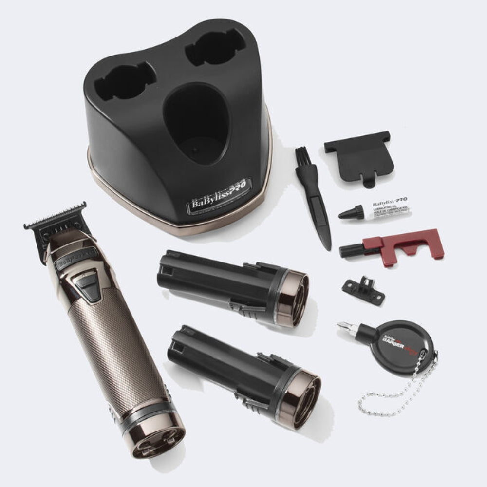 Tondeuse de finition sans fil SnapFX avec système de double batterie au lithium Snap FX797- Noir