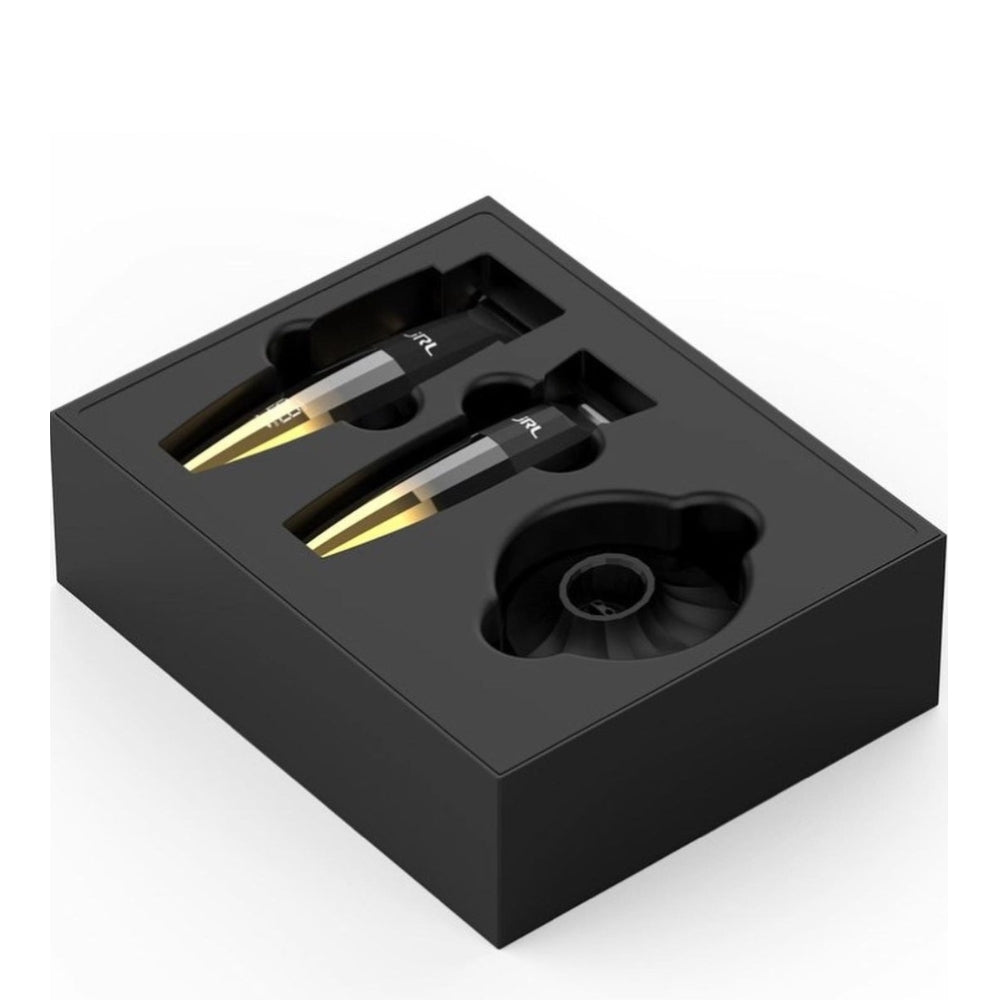 Ensemble de tondeuse sans fil avec station de chargement et pile lithium-ion "FF 2020C & FF 2020T Gold" - Or