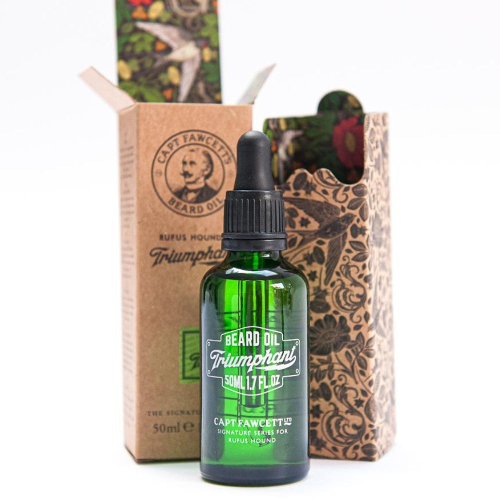 Huile à barbe Triumphant par Rufus Hound's (50ml/1.7oz)
