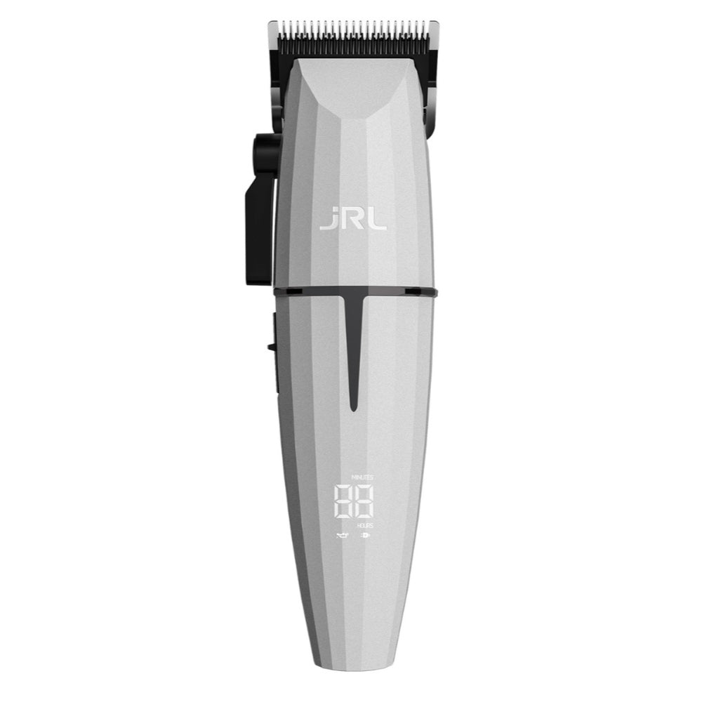 JRL Professional - Cordless Clipper with Lithium-Ion Battery "ONYX GHOST FF 2020C-BW Clipper" - White
