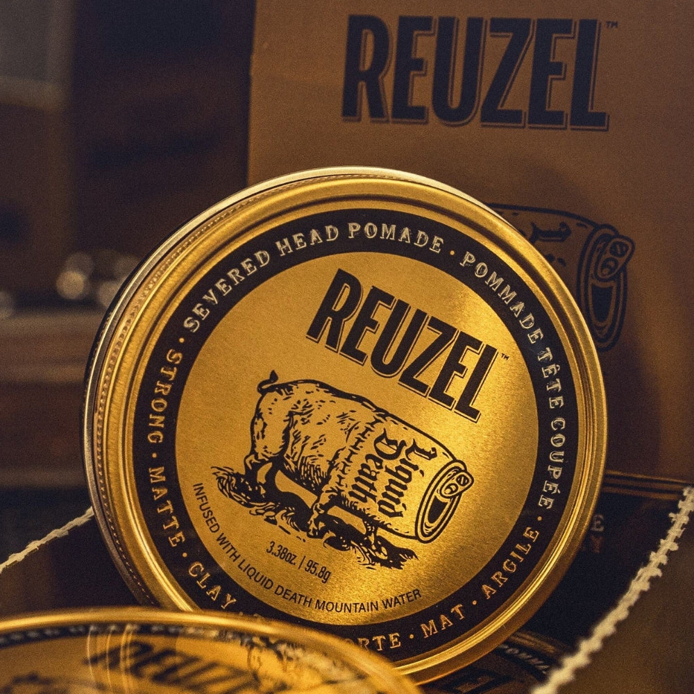 Pommade d'argile "Severed Head Pomade" - Tenue forte, fini mat (95.8g/3.38oz)