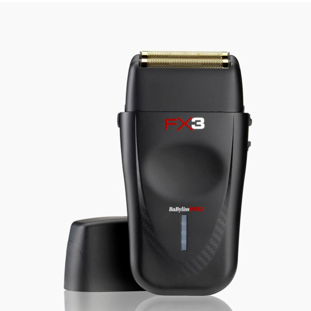 BaByliss PRO - Rasoir sans fil à double lames haute vitesse "FXX3SB" avec moteur Ferrari de 3e génération - Noir