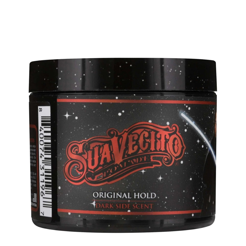 Suavecito X Star Wars - Pommade "Original Hold" Édition Anakin Skywalker Dark Side - Tenue et brillance moyenne (113ml/4.0oz)