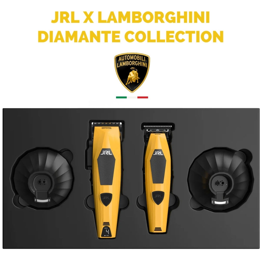 X Lamborghini - Diamante Collection Cordless Clipper & Trimmer Duo - Yellow