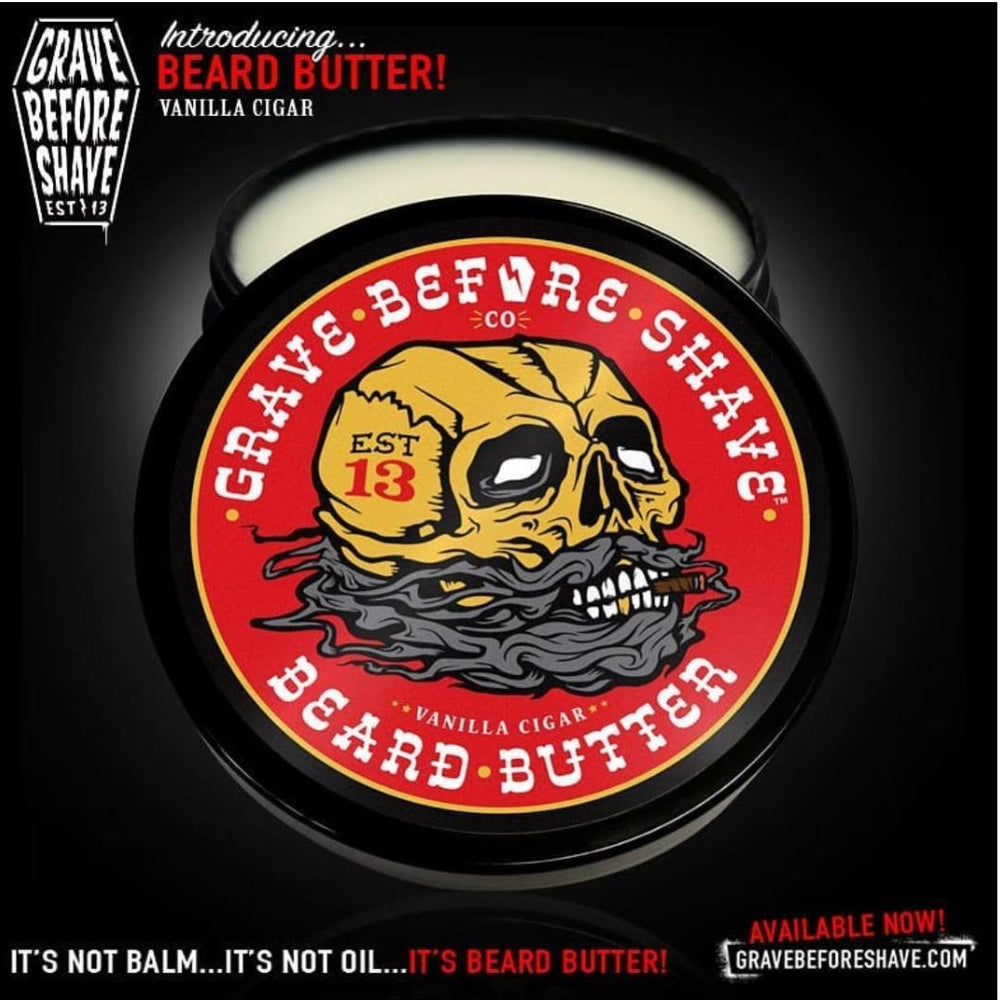 Beurre à barbe "Vanilla Cigar Scent" (118ml4.0oz)