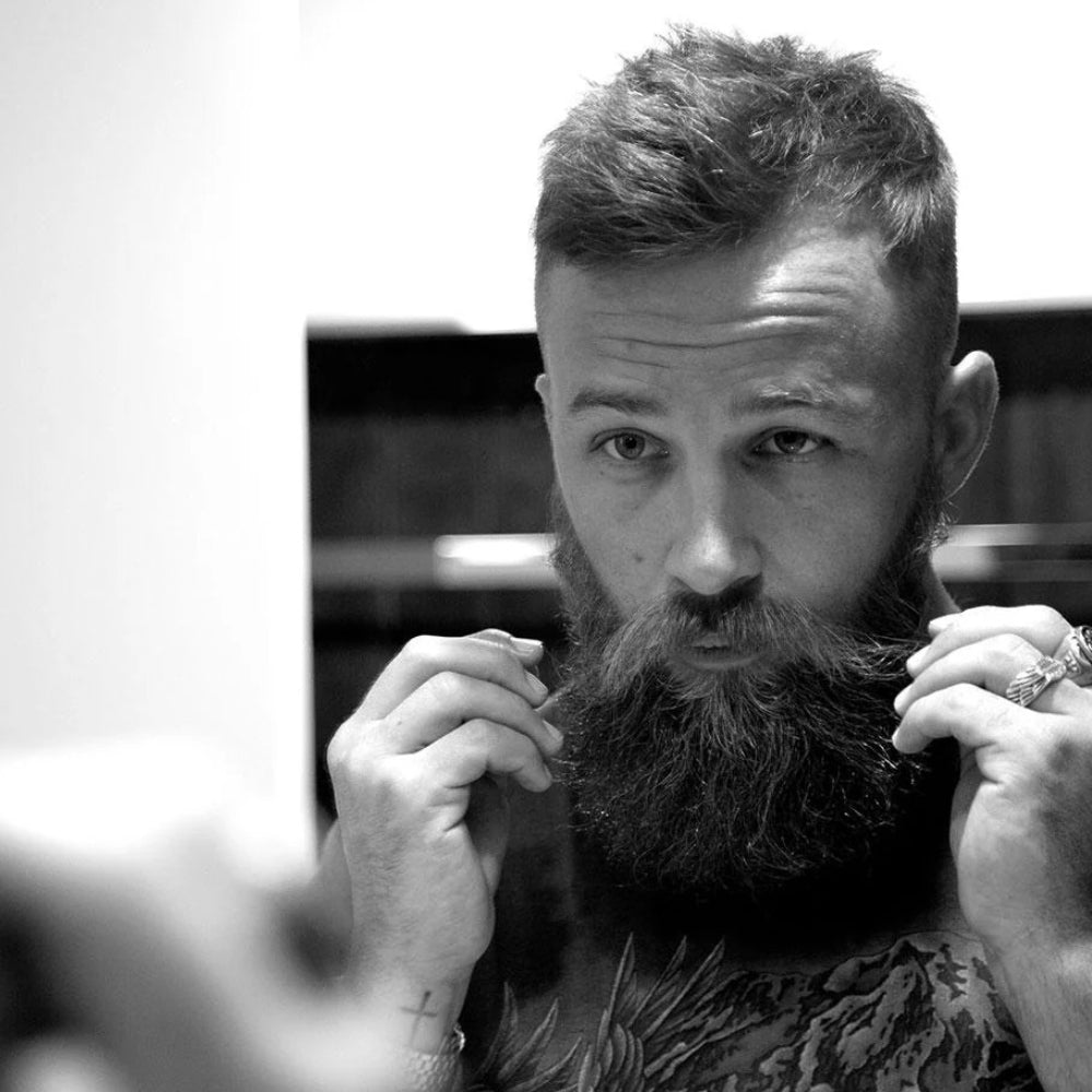 Peigne à moustache CT1 - Écaille de tortue (116mm/4.6")